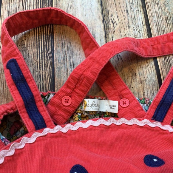 Mini Boden Ladybug Pinnie Dress - Picture 4 of 5